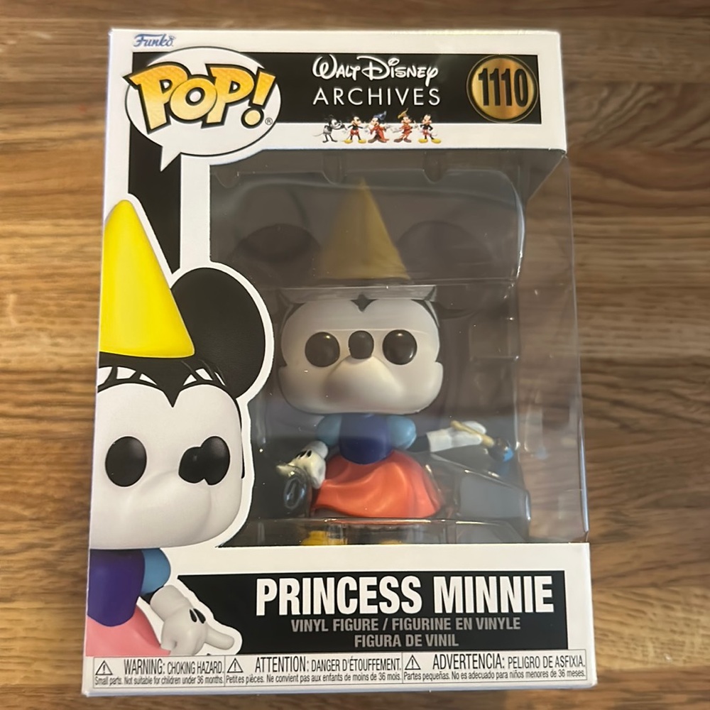 PRINCESS MINNIE WALT DISNEY ARCHIVES FUNKO POP: NIB